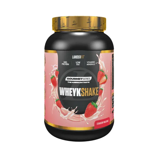 Suplemento Landerfit Wheykshake Strawberry Milkshake 900GR